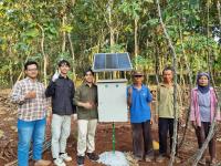 Foto bersama Tim Kethekiland di Gunung Kidul