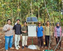 Foto bersama Tim Kethekiland di Gunung Kidul